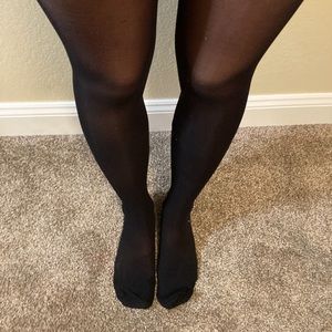 Black sheer stockings pantyhose s